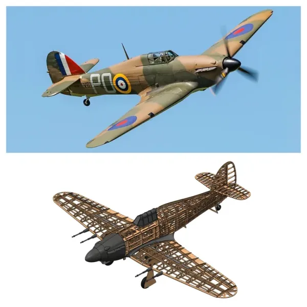 Hawker Hurricane 2000 mm Lasercut Baukasten